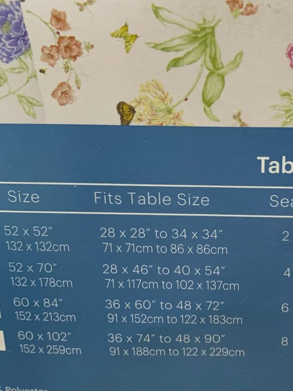 Lenox gorgeous tablecloth